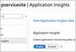 Monitorar desempenho dos serviços de aplicativos do Azure com